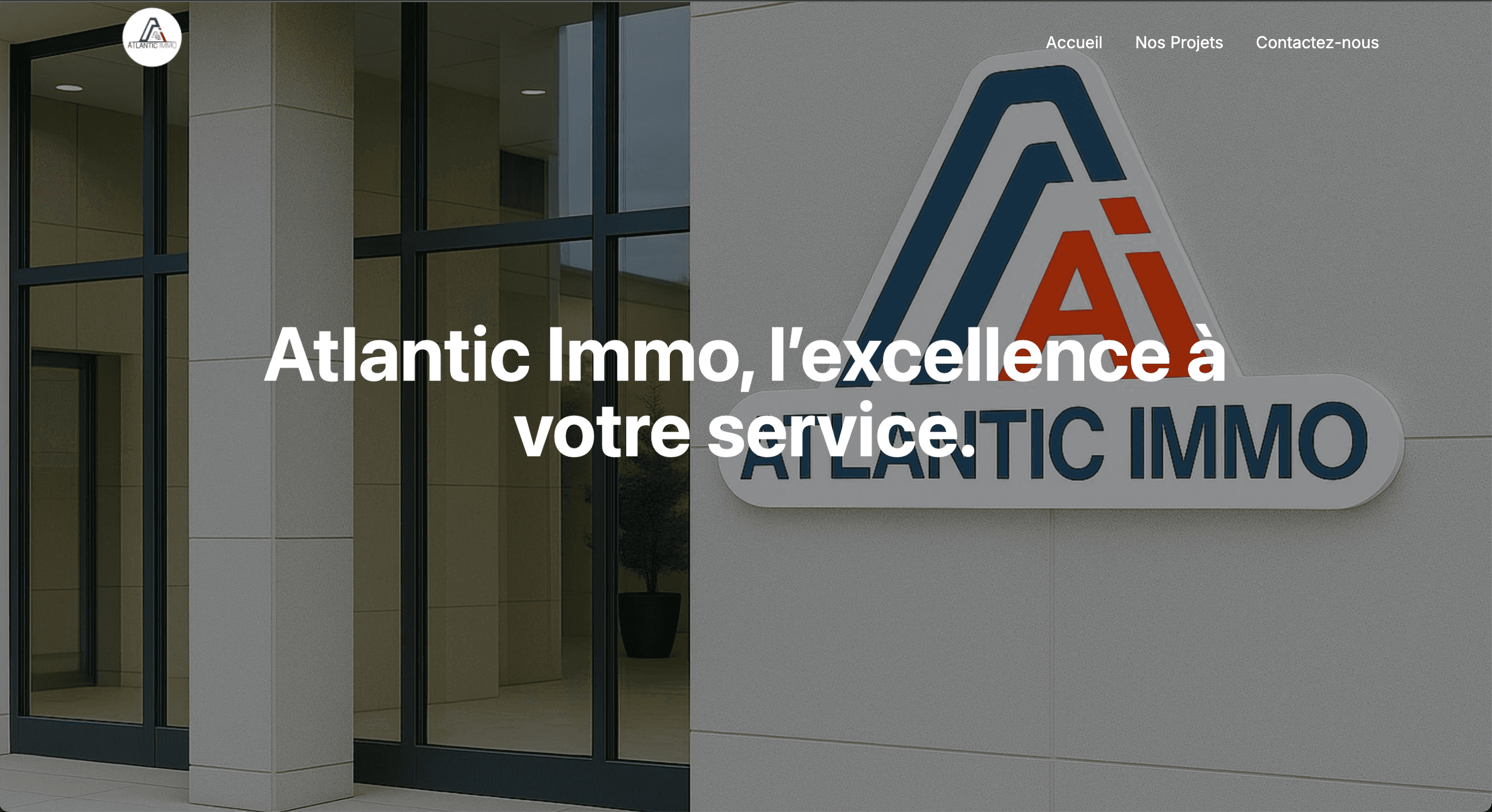 Real Estate Website project screenshot